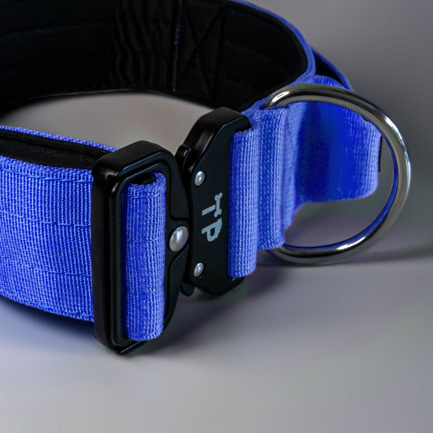 TP Combat Collar with Safety Handle-Blue