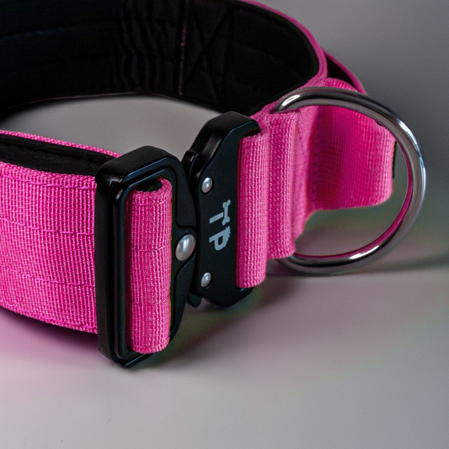 TP Combat Collar with Safety Handle-Pink