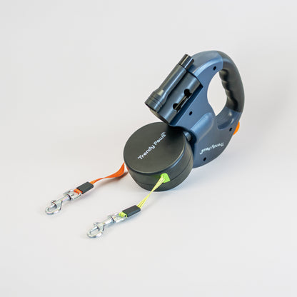 FlexiPaws Anti-Tangle 3m Dual Leash
