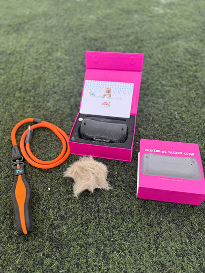 Stop the Shedding - Groom Your Dog at Home with our Deshedding Trendy Comb!