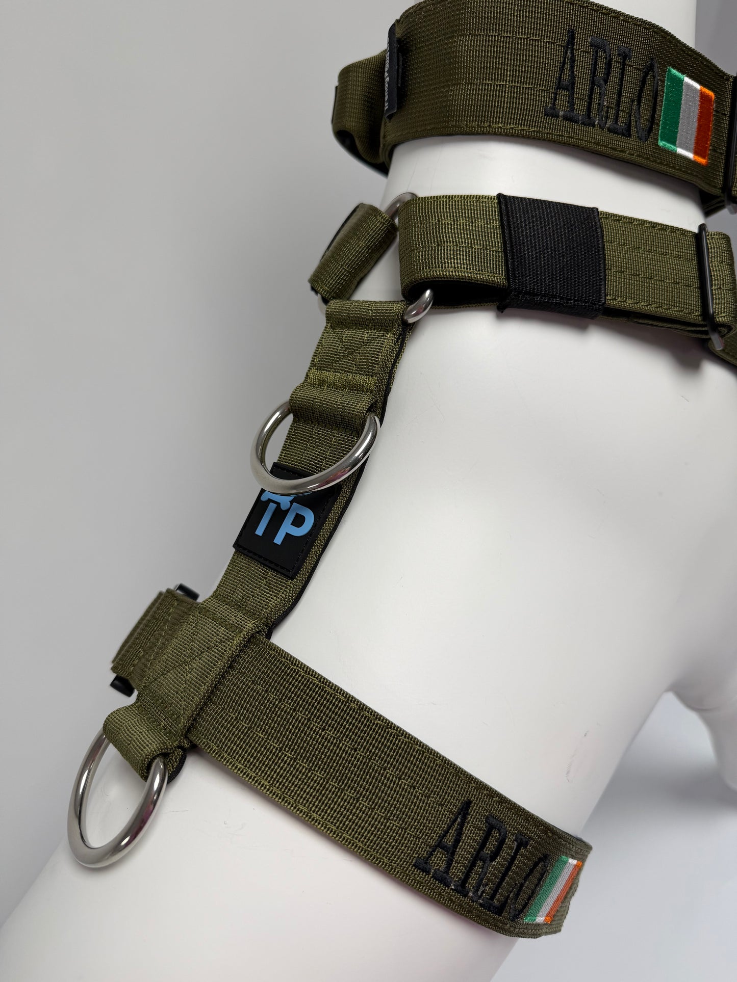 TP Frog Clip Lead - Military Green