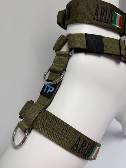 TP Frog Clip Lead - Military Green