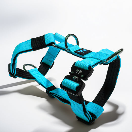 Trendy Paws Tactical Harness - Light Blue