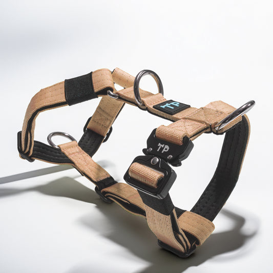 Trendy Paws Tactical Harness - Beige