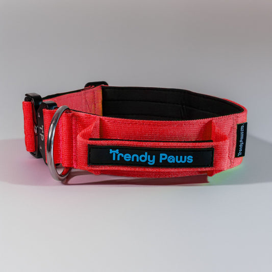 TP Combat Collar with Safety Handle-Burnt