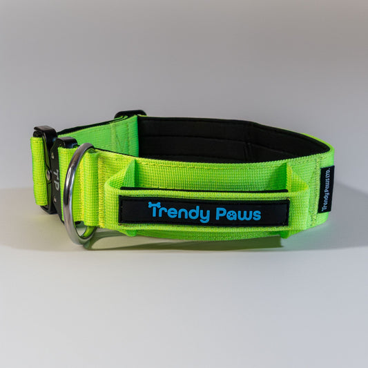 TP Combat Collar with Safety Handle-Green